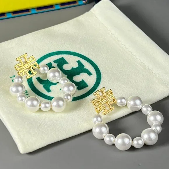 TORY BURCH Pearl Earrings - Picture 1 of 6